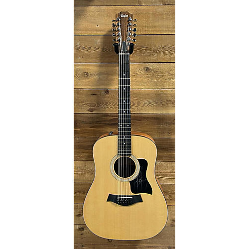 Taylor Used Taylor 150E Natural 12 String Acoustic Electric Guitar Natural