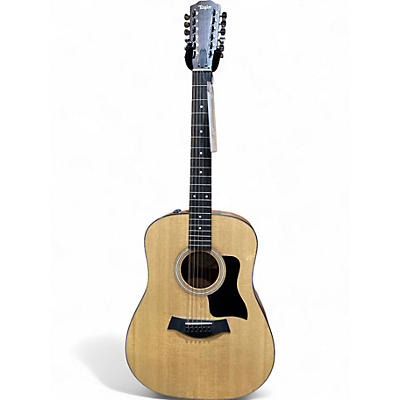 Used Taylor 150E Natural 12 String Acoustic Electric Guitar