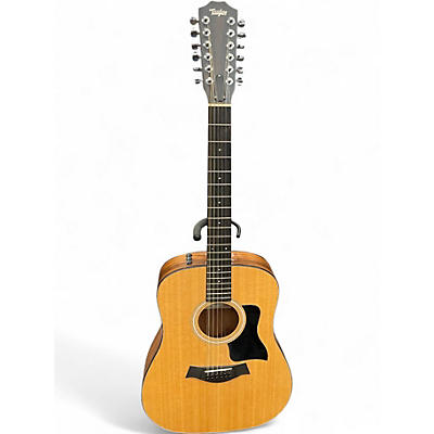 Used Taylor 150E Natural 12 String Acoustic Electric Guitar