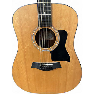 Used Taylor 150E Natural 12 String Acoustic Electric Guitar