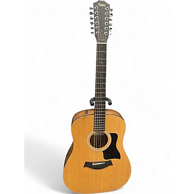 Used Taylor 150E Natural 12 String Acoustic Electric Guitar