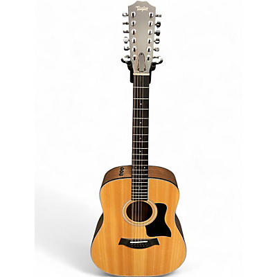 Used Taylor 150E Natural 12 String Acoustic Electric Guitar