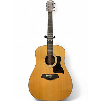 Used Taylor 150E Natural 12 String Acoustic Guitar