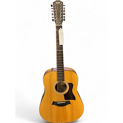 Used Taylor 150E Natural 12 String Acoustic Guitar