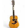 Used Taylor 150E Natural 12 String Acoustic Guitar Natural