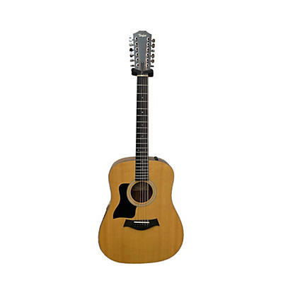 Used Taylor 150E Natural Acoustic Electric Guitar