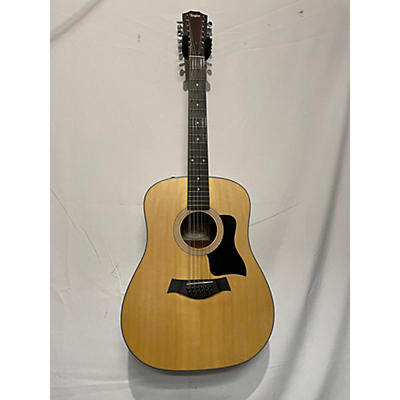 Taylor Used Taylor 150E Natural Spruce 12 String Acoustic Electric Guitar