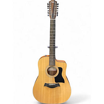 Used Taylor 150ce Natural 12 String Acoustic Electric Guitar