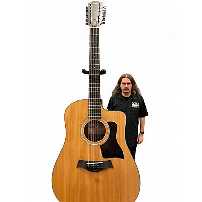 Used Taylor 150ce Natural 12 String Acoustic Guitar