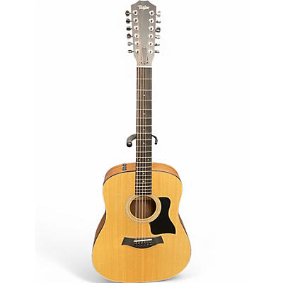 Used Taylor 150e 12 string Natural 12 String Acoustic Electric Guitar