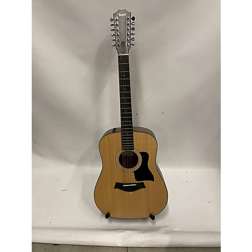 Taylor Used Taylor 150e Natural 12 String Acoustic Electric Guitar Natural