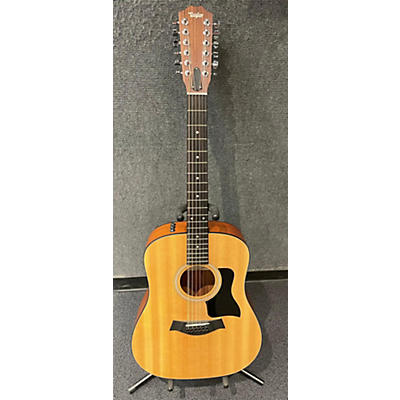 Taylor Used Taylor 150e Natural 12 String Acoustic Electric Guitar