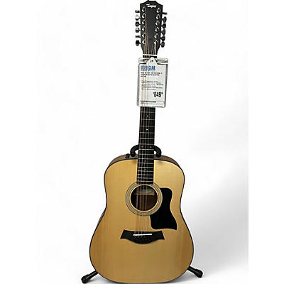 Taylor Used Taylor 150e Natural 12 String Acoustic Electric Guitar