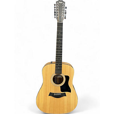 Taylor Used Taylor 150e Natural 12 String Acoustic Electric Guitar