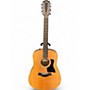 Used Taylor 150e Natural 12 String Acoustic Electric Guitar Natural