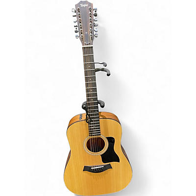 Used Taylor 150e Natural 12 String Acoustic Guitar