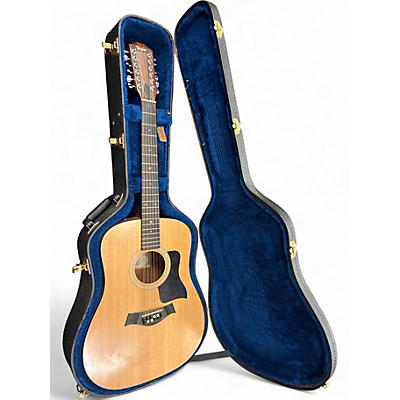 Used Taylor 150e Natural 12 String Acoustic Guitar