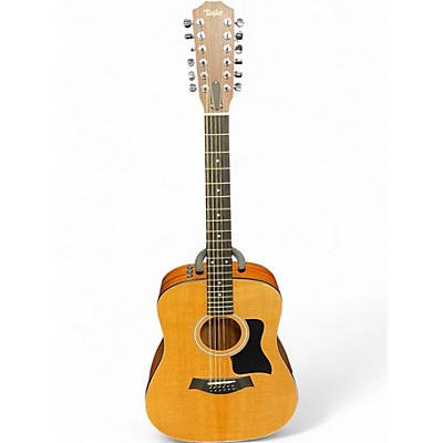Used Taylor 150e Natural 12 String Acoustic Guitar