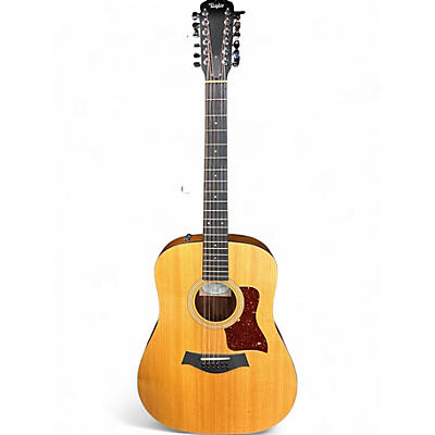 Used Taylor 150e Natural 12 String Acoustic Guitar