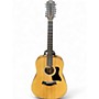 Used Taylor 150e Natural 12 String Acoustic Guitar Natural