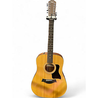 Used Taylor 150e Natural 12 String Acoustic Guitar