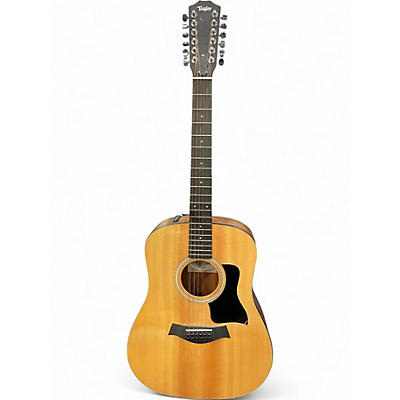 Used Taylor 150e Natural Acoustic Guitar
