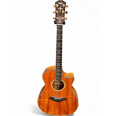 Used Taylor 2002 K14CE Natural Acoustic Electric Guitar
