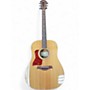 Used Taylor 210CE Left Handed Natural Acoustic Electric Guitar Natural