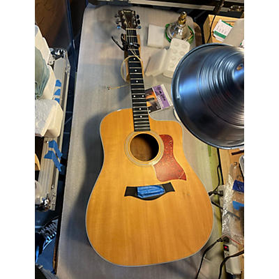 Taylor Used Taylor 210CE Natural Acoustic Electric Guitar