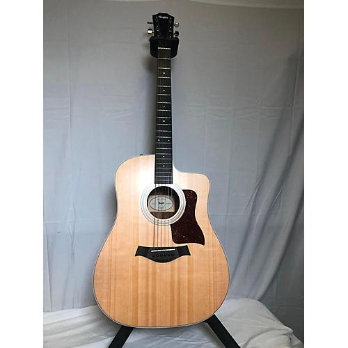 Taylor Used Taylor 210CE Natural Acoustic Electric Guitar Natural