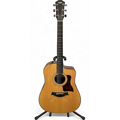 Taylor Used Taylor 210CE Natural Acoustic Electric Guitar