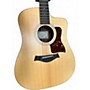 Used Taylor 210CE Natural Acoustic Electric Guitar Natural