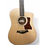 Used Taylor 210CE Natural Acoustic Electric Guitar Natural