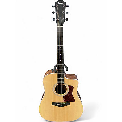 Used Taylor 210CE Natural Acoustic Electric Guitar