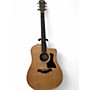 Used Taylor 210CE Natural Acoustic Electric Guitar Natural