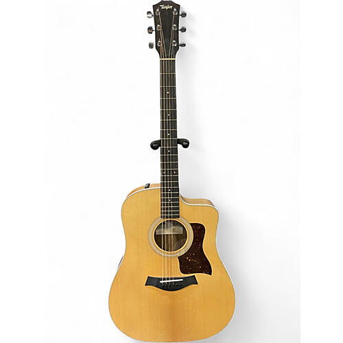 Used Taylor 210CE Natural Acoustic Electric Guitar Natural