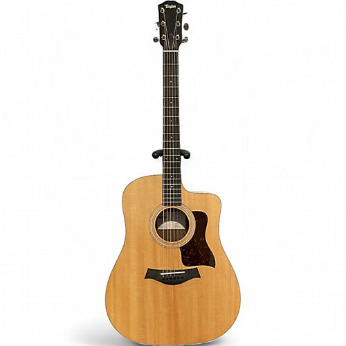 Used Taylor 210CE Natural Acoustic Electric Guitar Natural