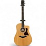 Used Taylor 210CE Natural Acoustic Electric Guitar Natural