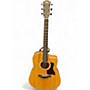 Used Taylor 210CE Natural Acoustic Electric Guitar Natural