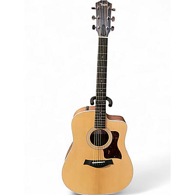 Used Taylor 210CE Natural Acoustic Electric Guitar