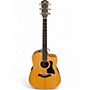 Used Taylor 210CE Natural Acoustic Electric Guitar Natural