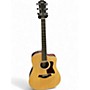 Used Taylor 210CE Natural Acoustic Electric Guitar Natural