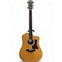 Used Taylor 210CE Natural Acoustic Electric Guitar Natural