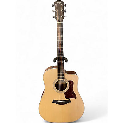 Used Taylor 210CE Natural Acoustic Electric Guitar