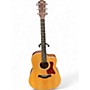 Used Taylor 210CE Natural Acoustic Electric Guitar Natural