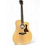 Used Taylor 210CE Natural Acoustic Electric Guitar Natural