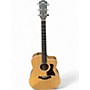 Used Taylor 210CE Natural Acoustic Electric Guitar Natural