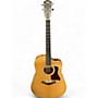 Used Taylor 210CE Natural Acoustic Electric Guitar Natural