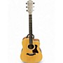 Used Taylor 210CE Natural Acoustic Electric Guitar Natural