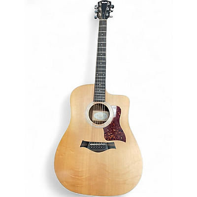 Used Taylor 210CE Natural Acoustic Electric Guitar